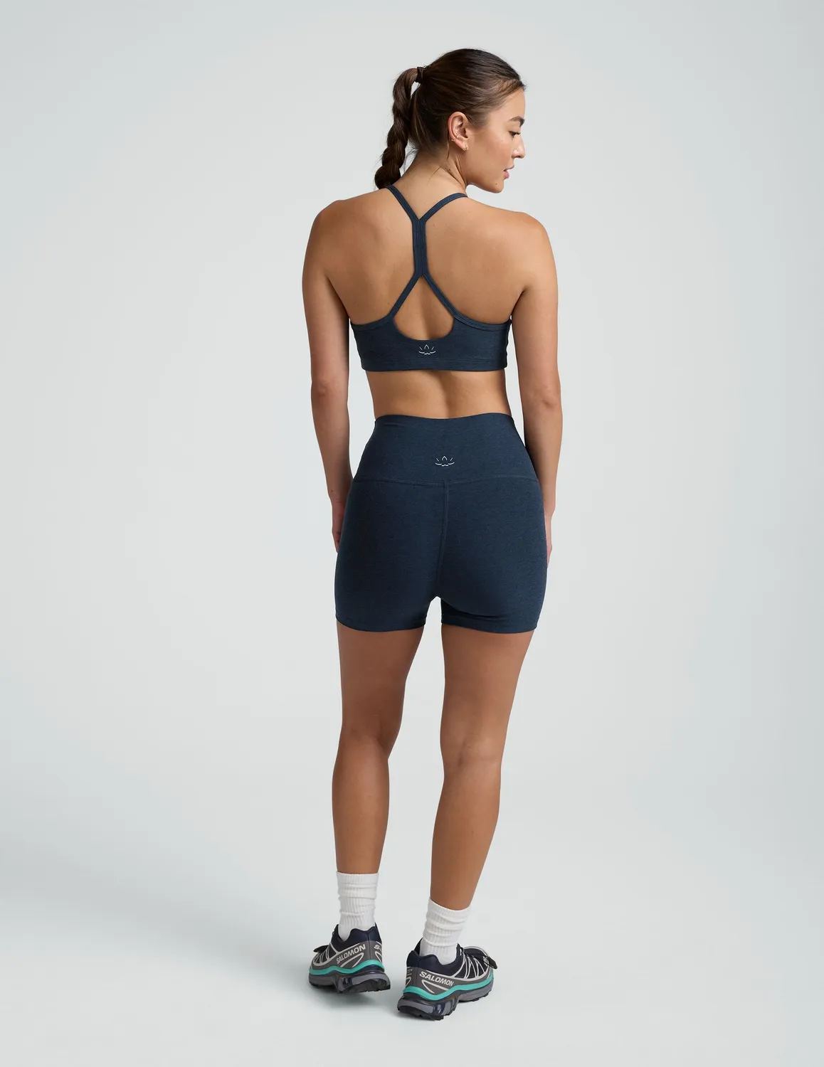Beyond Yoga Spacedye Keep Pace 3 Short shorts Nocturnal Navy