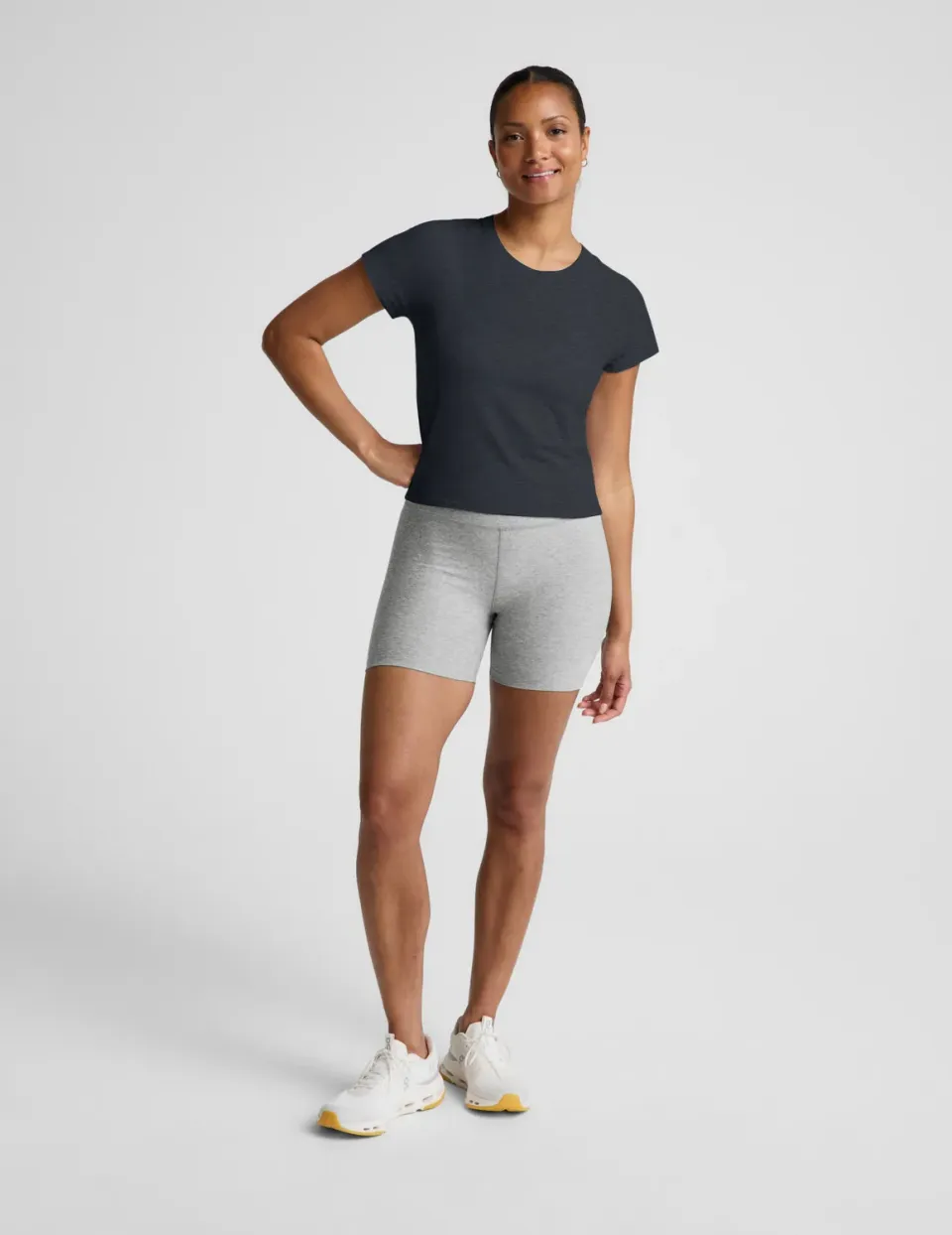 Beyond Yoga Breezeweight Active Short Sleeve Tee t-shirt Nocturnal Navy lätt
