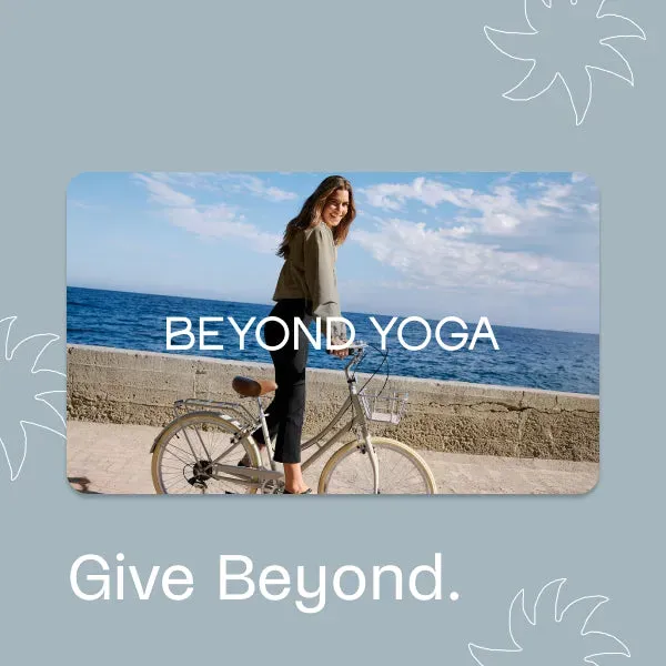 Beyond Yoga Give Beyond presentkort digital flexibel