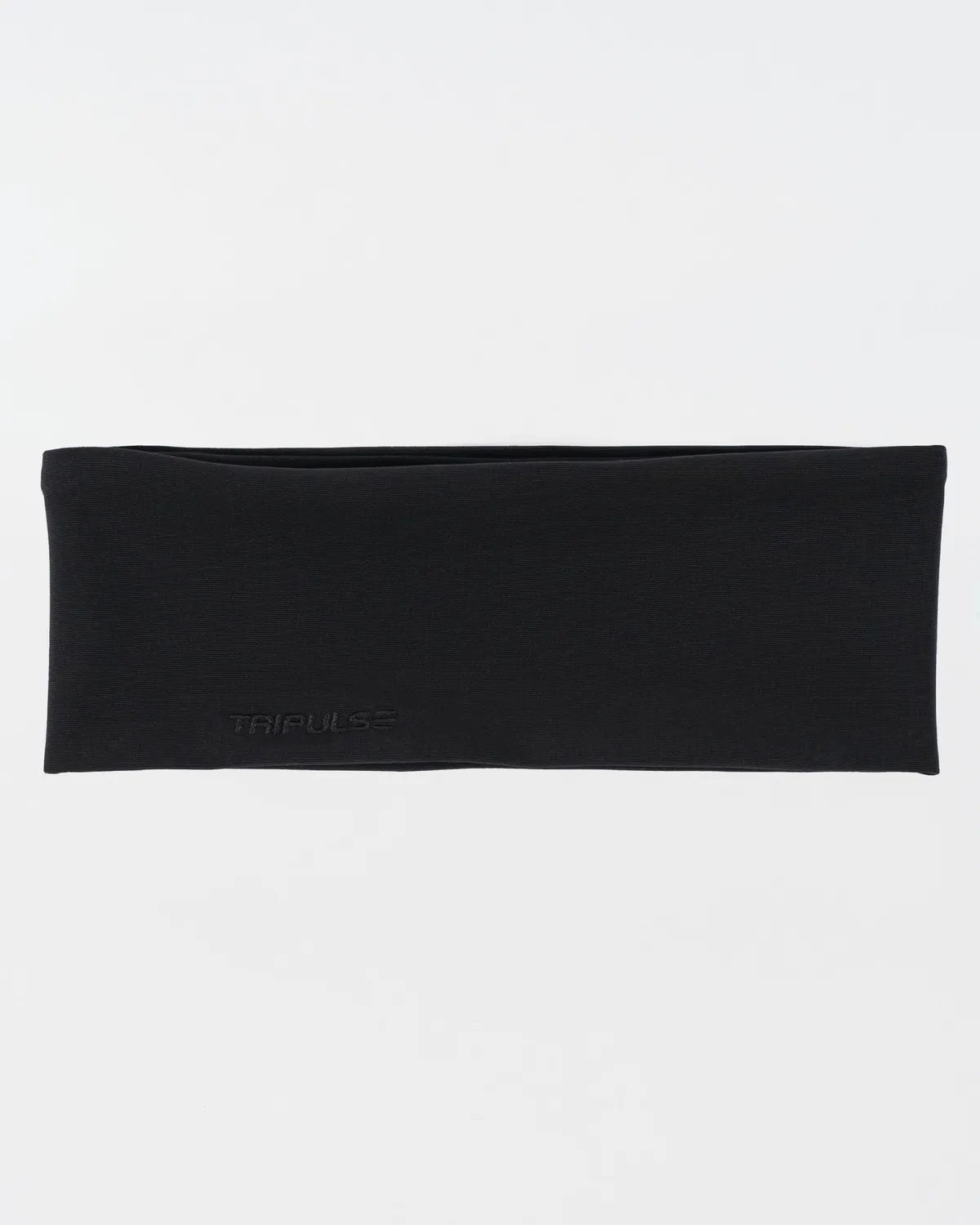Tripulse Wide Tencel pannband unisex Midnight Black brett
