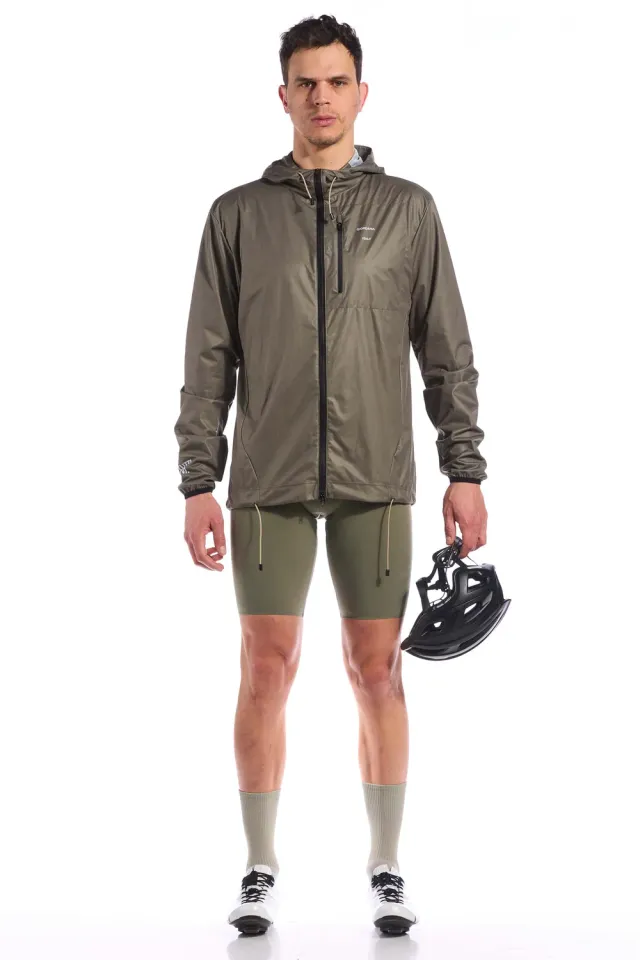 Giordana Jimmy vindjacka unisex blå packbar
