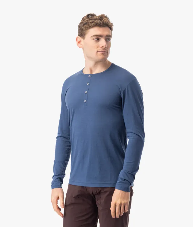 7MESH Desperado Henley tröja Alpine merino