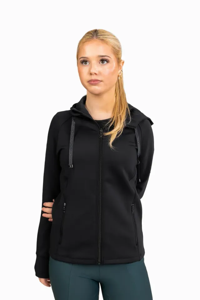 ZacZess Brooklyn Black hoodie barn 3XS-XS