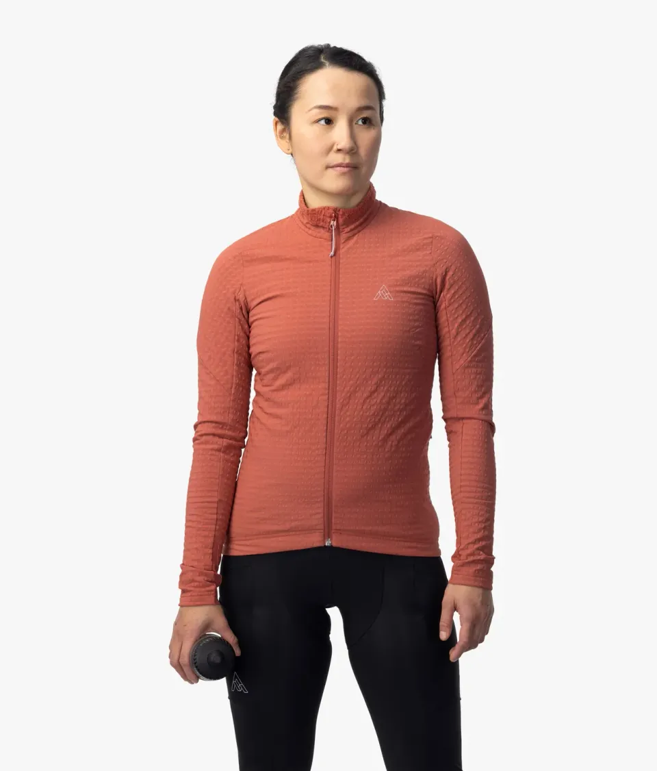 7MESH Seton långärmad cykeltröja dam svart