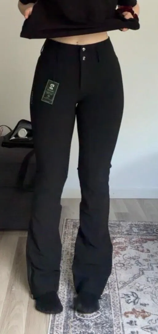 ZacZess BootCut Performance Breeches Ridbyxor Svart hög midja