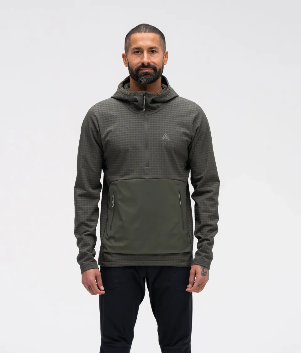 7MESH Chilco anorak herr huvjacka dragkedja termisk
