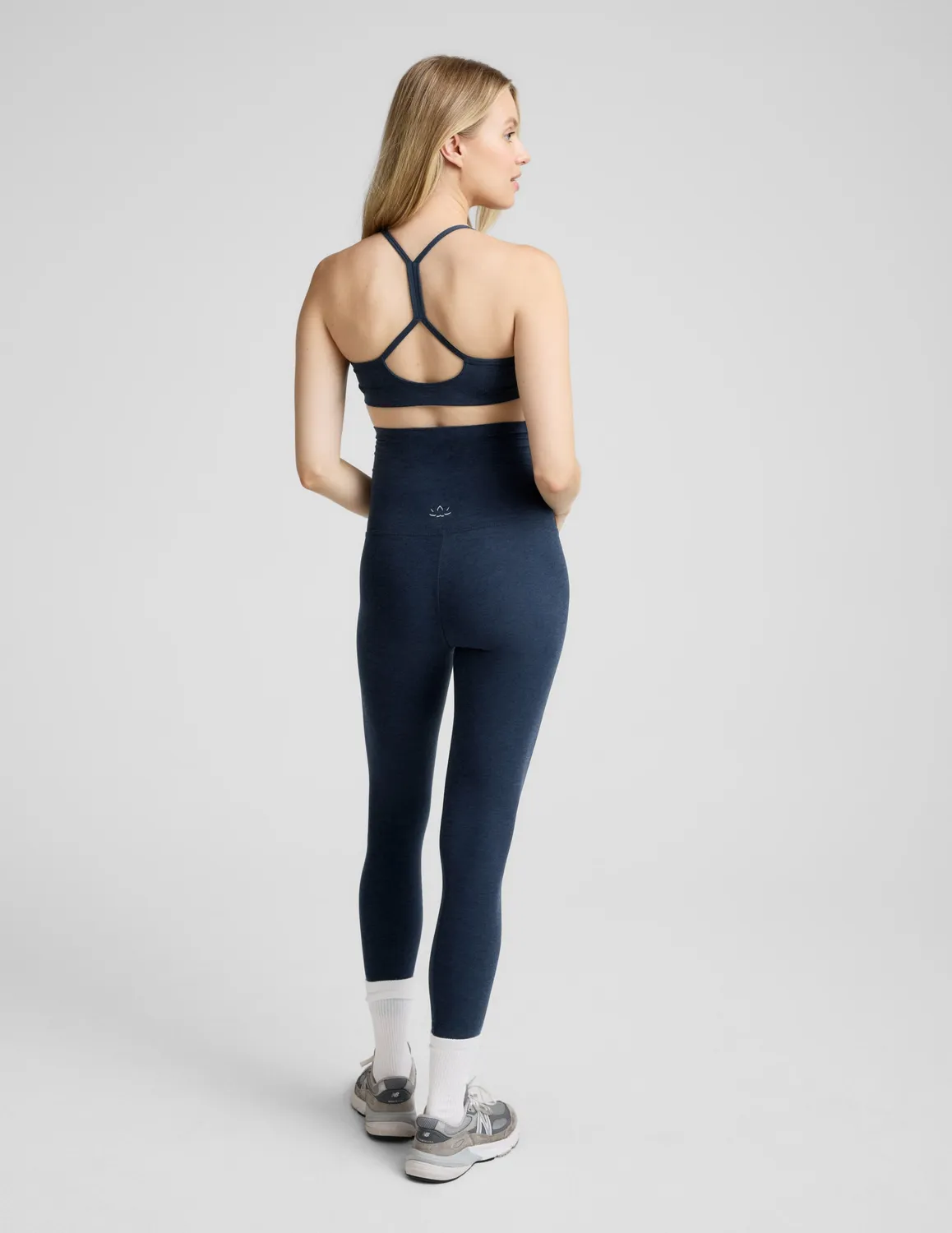 Beyond Yoga Spacedye Love the Bump Midi mammaleggings Nocturnal Navy