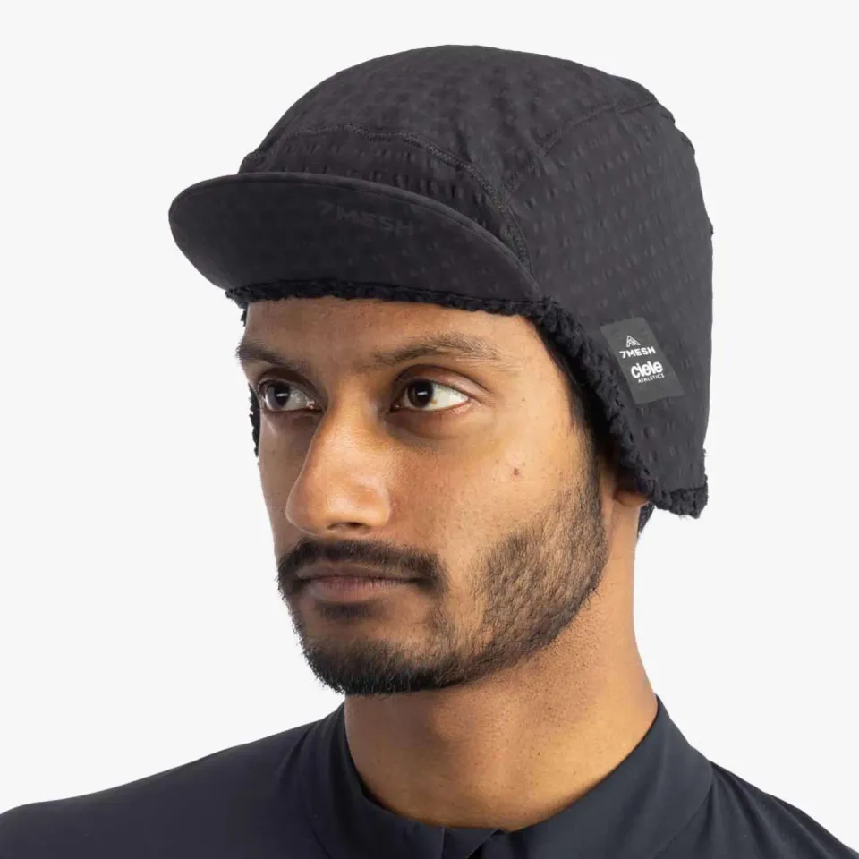 7MESH HDcap x ciele cykelkeps Black termisk