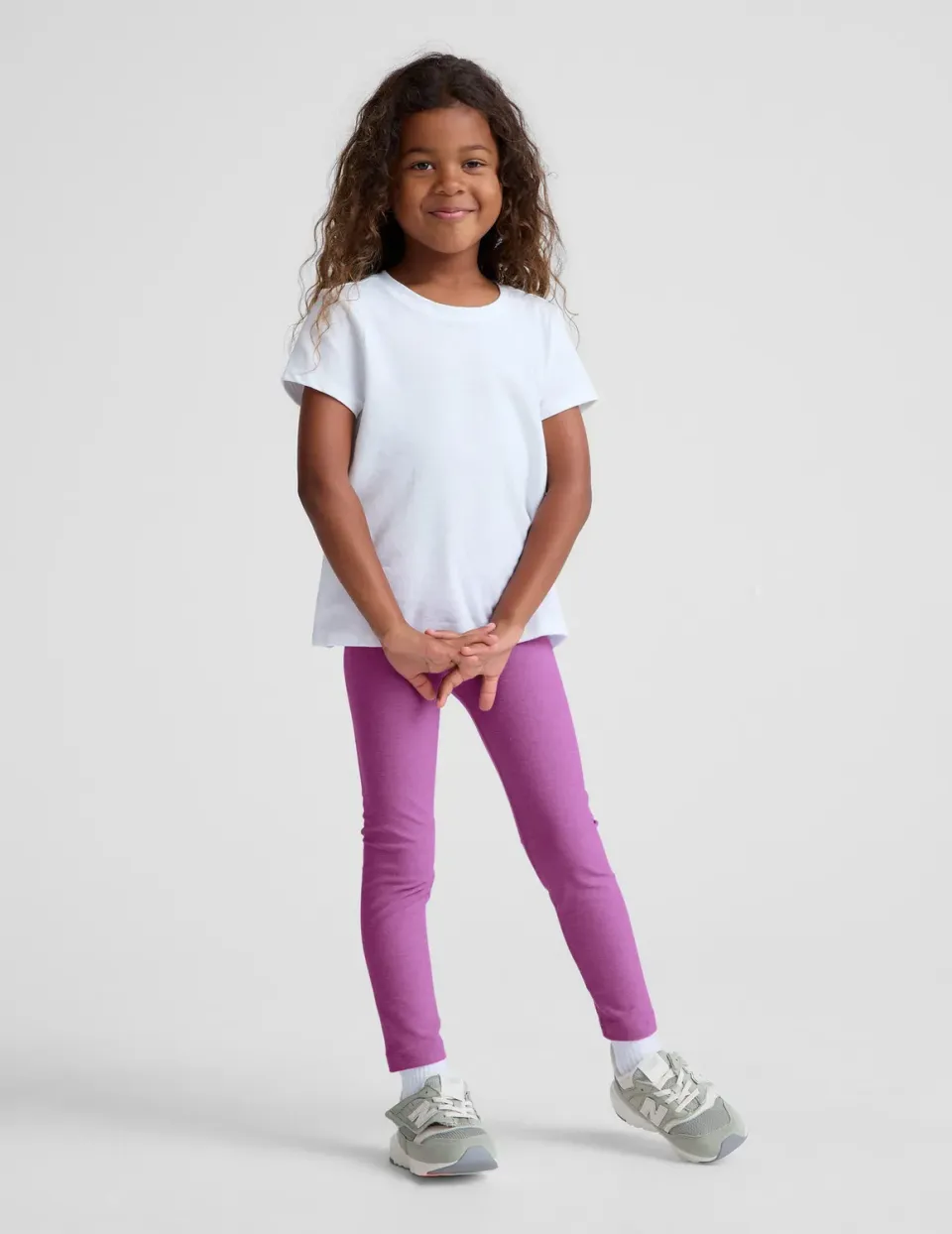 Beyond Yoga Spacedye Toddler Legging barntights Fuchsia stretch