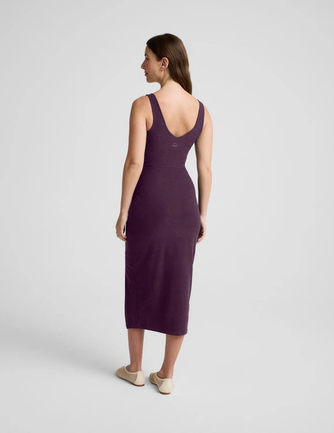 Beyond Yoga Spacedye Inspire Maternity Midi mammaklänning lila
