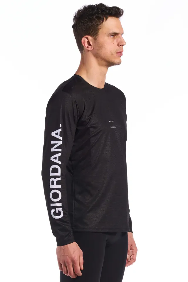 Giordana The Tech Tee träningströja blå avslappnad