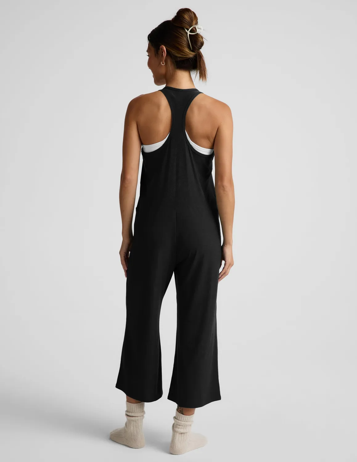 Beyond Yoga Featherweight Hang Loose Jumpsuit jumpsuit Darkest Night lös