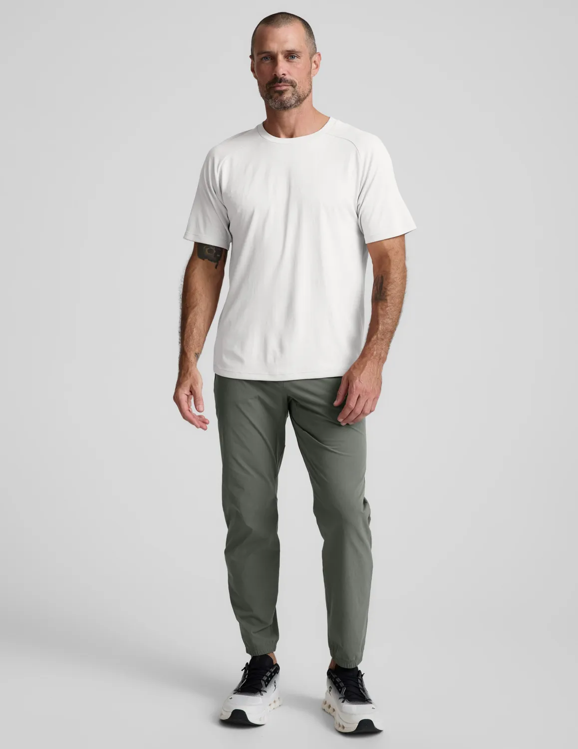 Beyond Yoga All In Active T-shirt Crisp White slim fit
