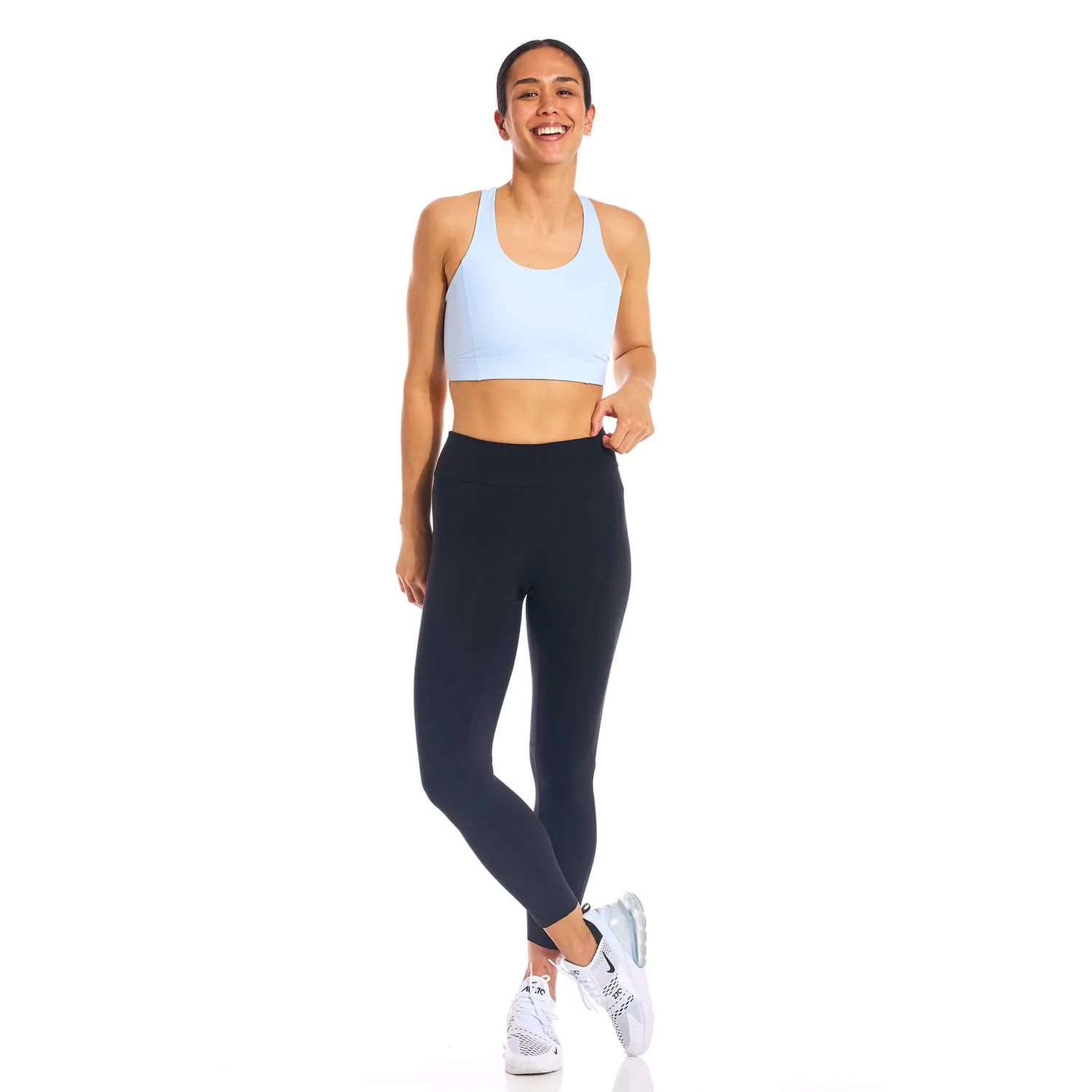 Giordana Activewear 7/8 träningstights svart hög midja