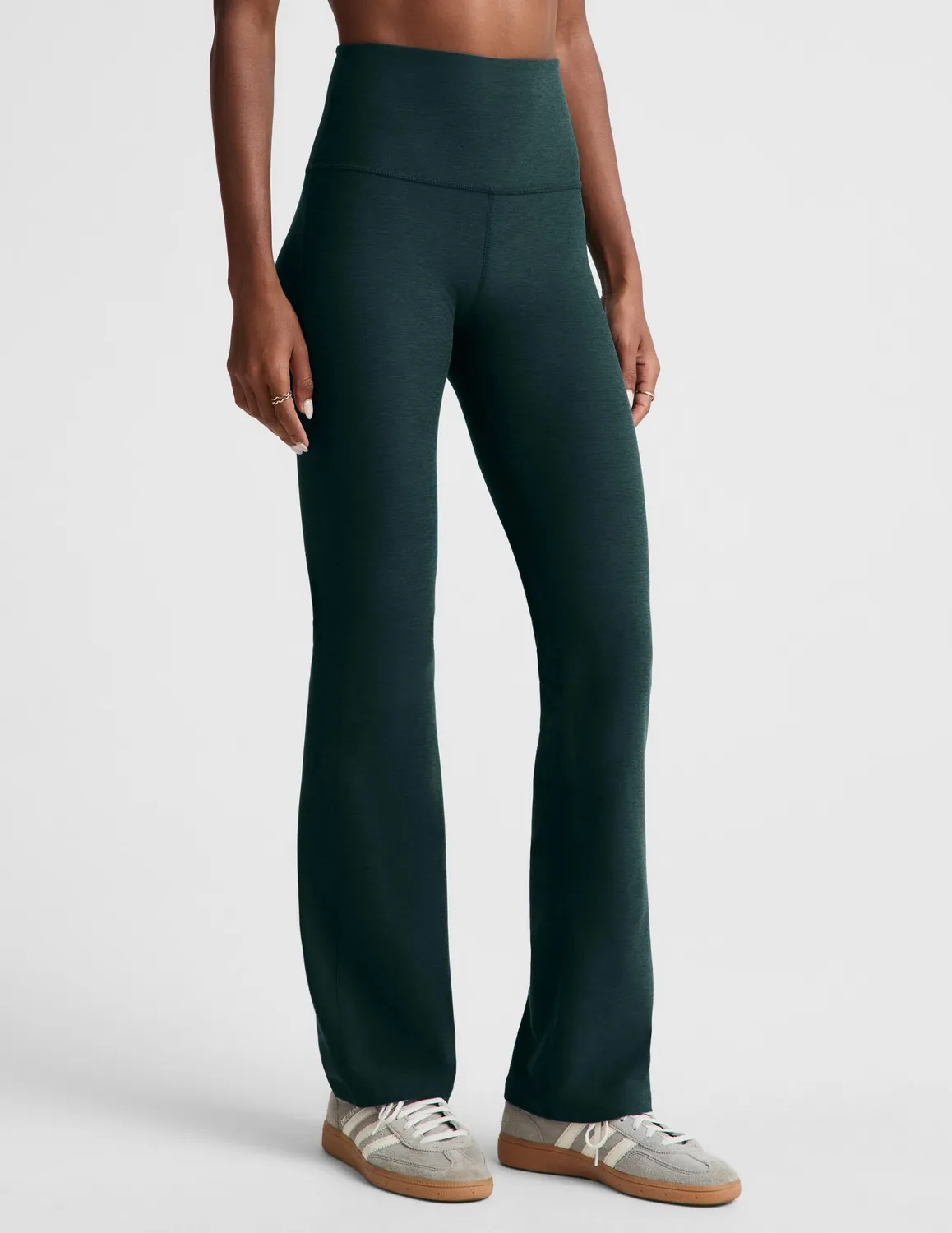 Beyond Yoga Spacedye Practice High Waisted Bootcut Pant 29 byxor grön