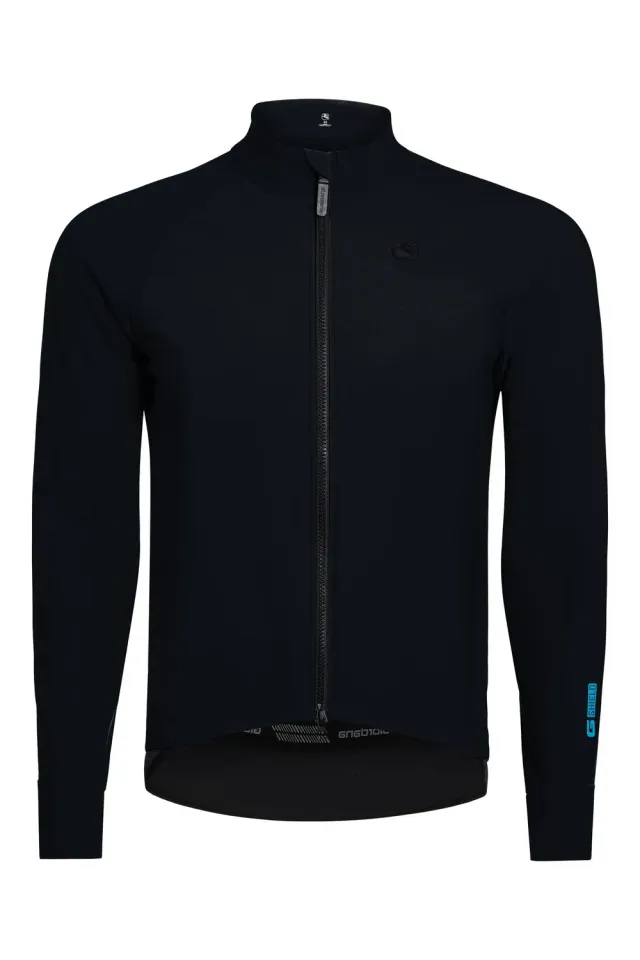Giordana G-Shield Thermal långärmad cykeltröja svart vindtät