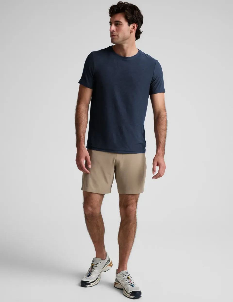 Beyond Yoga Pivotal 2.0 träningsshorts 7 tum Mushroom