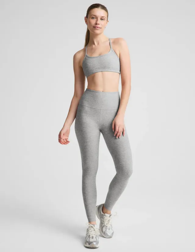 Beyond Yoga Spacedye Vitalize Full Length leggings silver mist hög midja