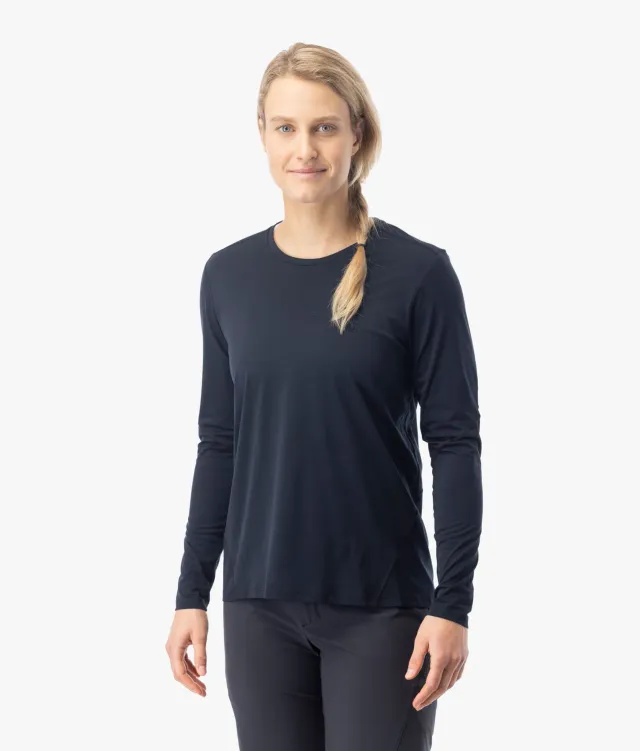 7MESH Atlas Long Sleeve tröja Svart dam UPF 30+