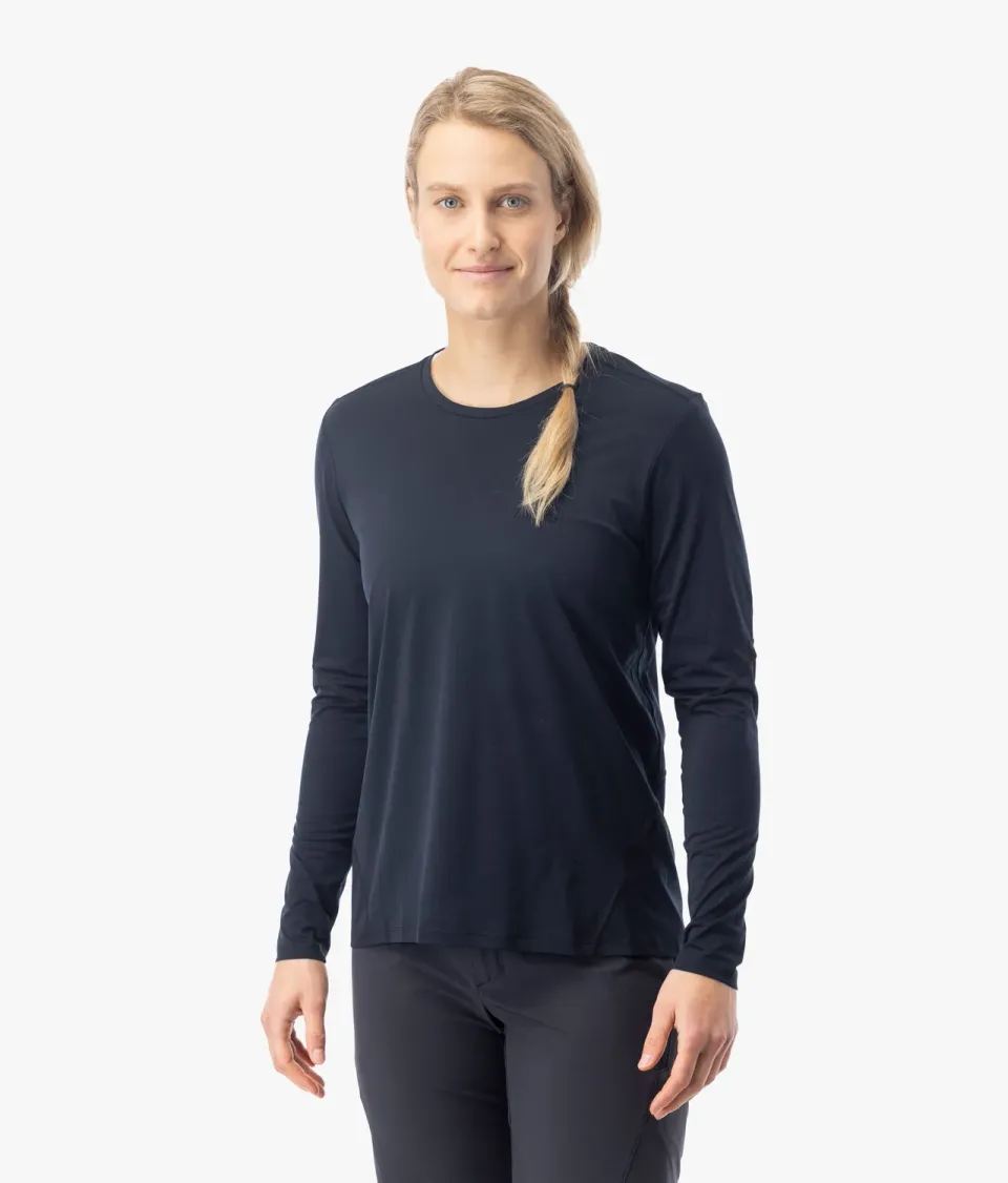 7MESH Atlas Long Sleeve tröja Svart dam UPF 30+