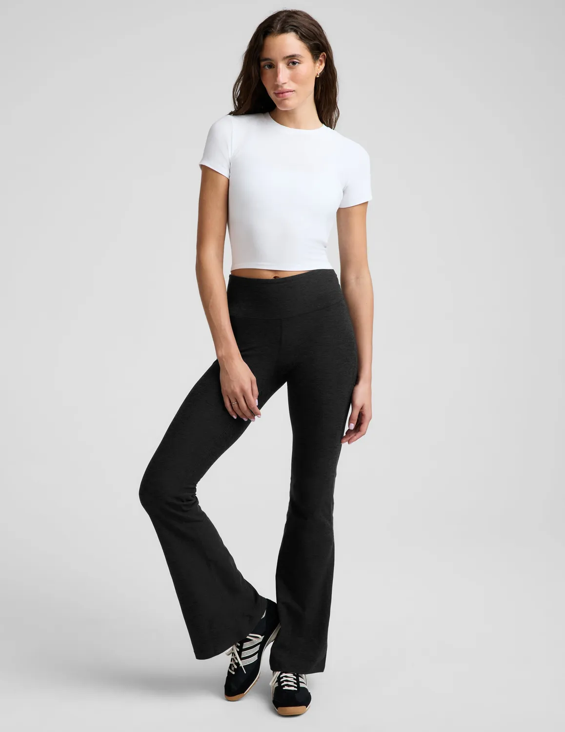 Beyond Yoga Featherweight Cropped Tee t-shirt Cloud White lätt
