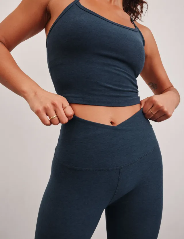 Beyond Yoga Spacedye At Your Leisure leggings Nocturnal Navy hög