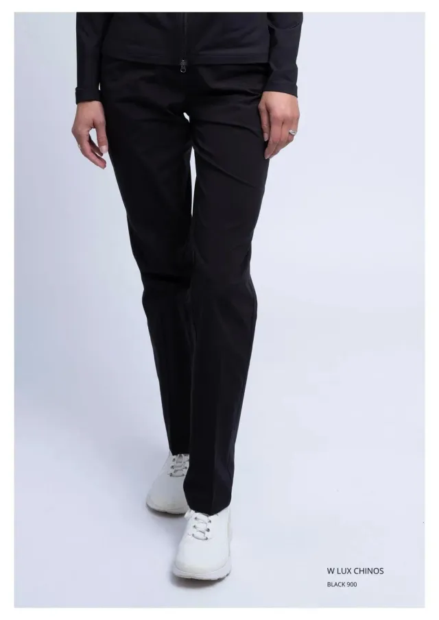 Cross Sportswear Lux chinos dam svart
