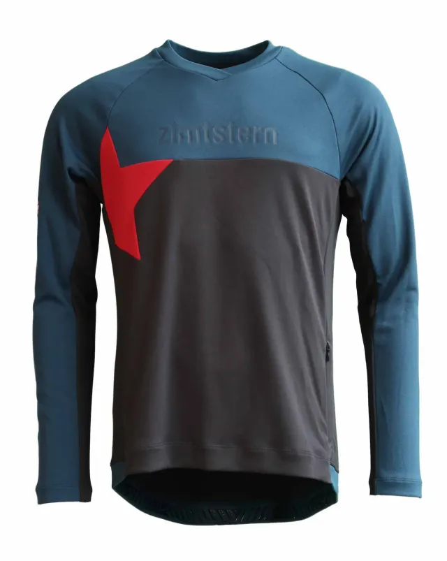 Zimtstern Bulletz Shirt LS Herr Långärmad Cykeltröja UV-skydd