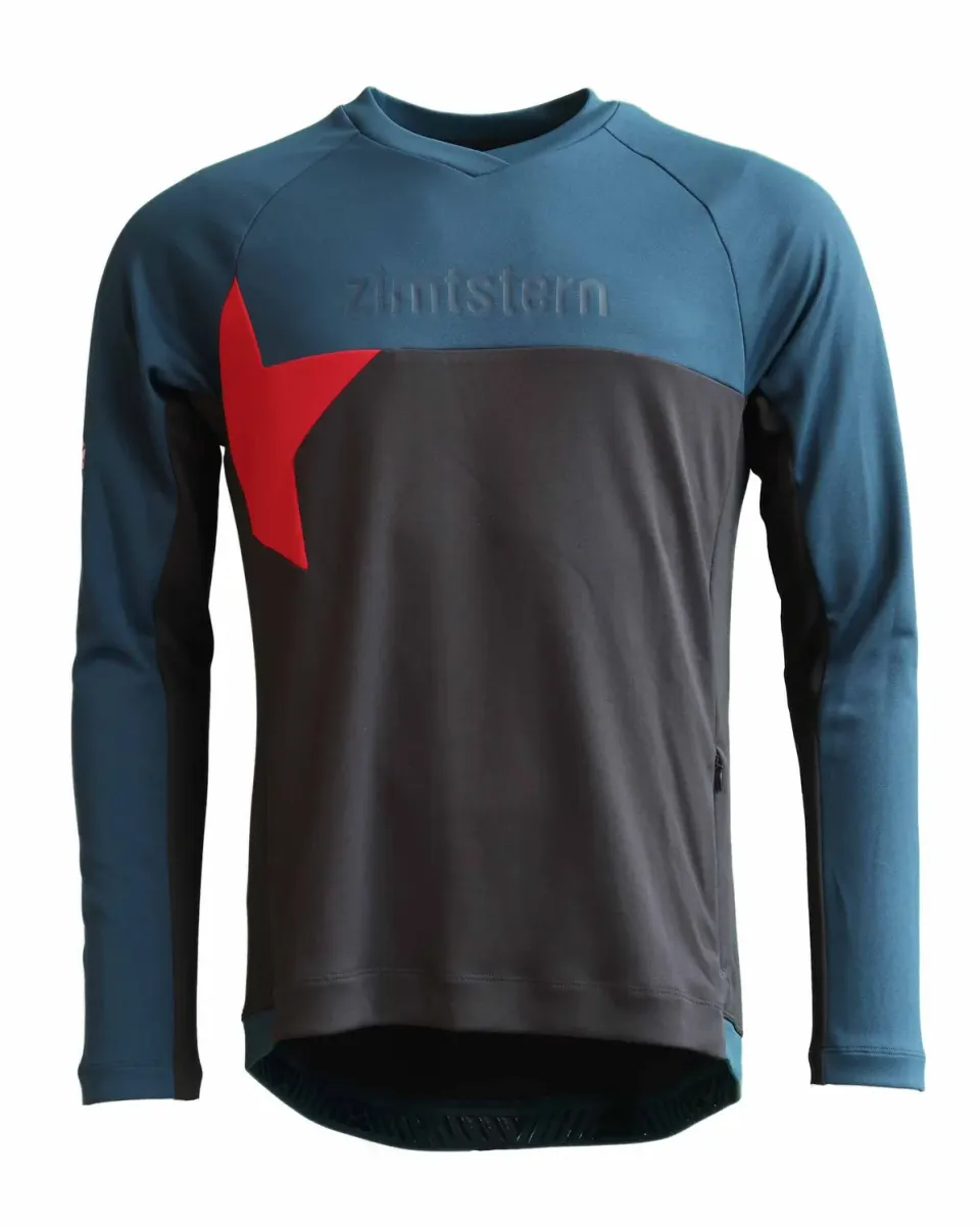 Zimtstern Bulletz Shirt LS Herr Långärmad Cykeltröja UV-skydd