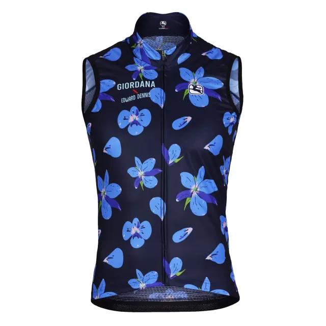 Giordana Orchid Aquarelo vindväst herr orchid vindtät