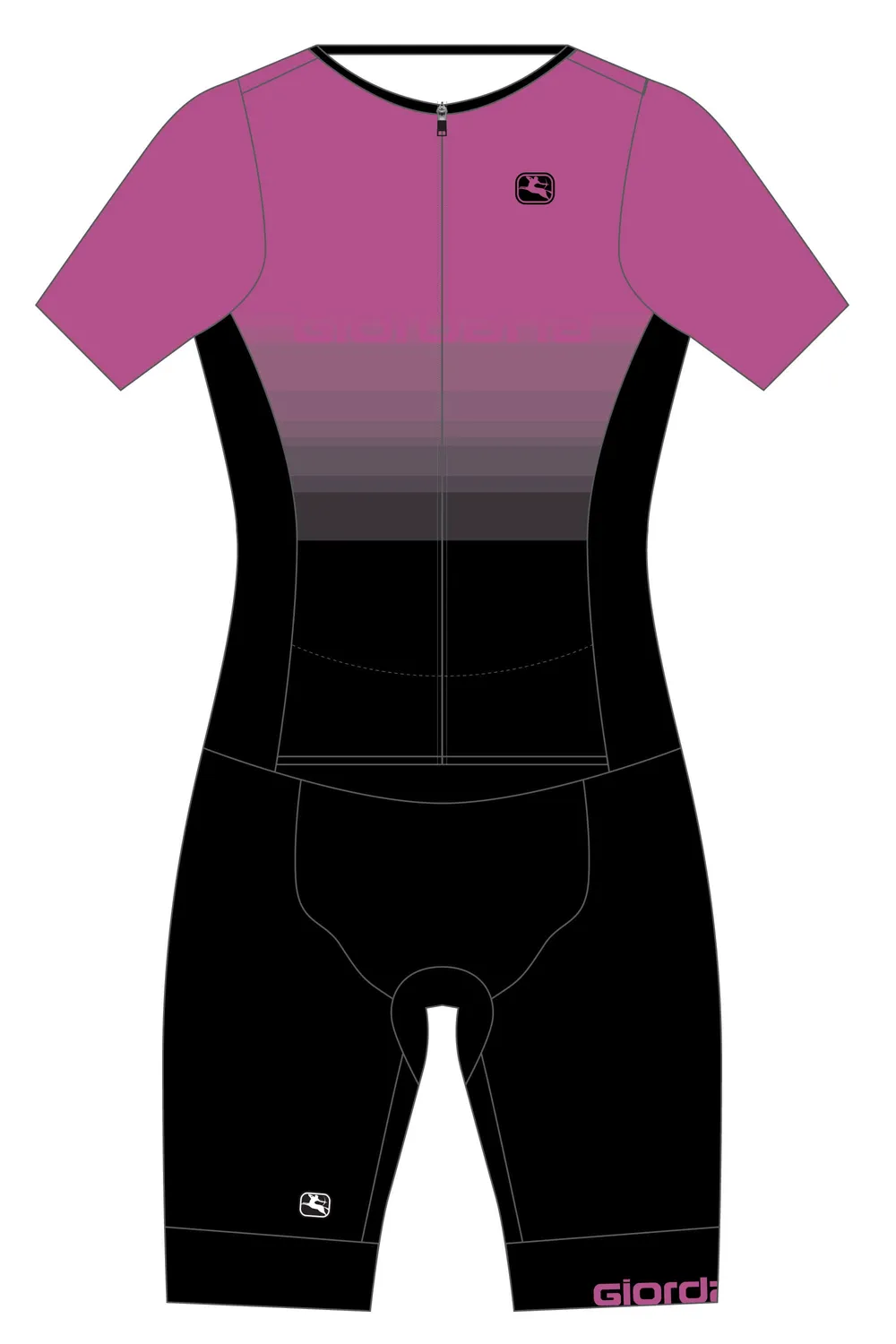 Giordana Vero Tri Doppio Suit triathlondräkt lila