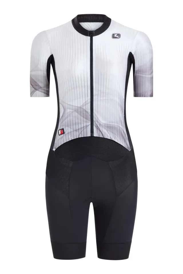 Giordana FR-C Doppio tri-suit dam vit/svart aero