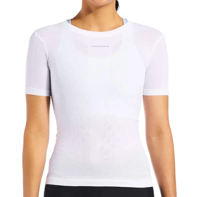 Giordana Lightweight baslager kort ärm svart Dryarn