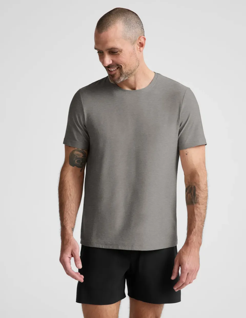 Always Beyond Men's Crew Tee 2.0 t-shirt Soft Umber tunn